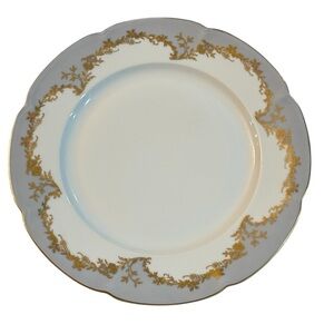 2 Antique Royal Bayreuth Dinner Plates